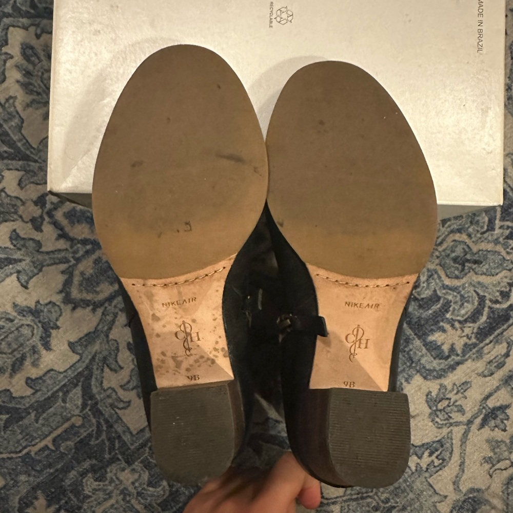 Cole Haan Heeled Black Booties - Size 9 - Picture 5 of 5